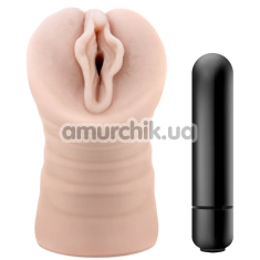 Штучна вагіна з вібрацією Enlust Destini, телесная - Фото №1