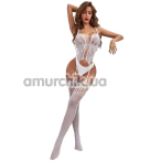 Комбинезон Star Night Special Day Lace Bodystocking, белый - Фото №1