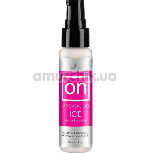 Возбуждающий гель Sensuva On Arousal Gel For Her Ice - охлаждающий эффект, 29 мл