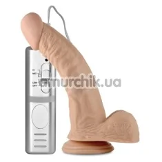 Вібратор Lovetoy Real Extreme 8.5 з вигином, тілесний - Фото №1