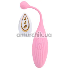 Віброяйце Luminous Wireless Remote Control Vibrating Egg, рожеве - Фото №1