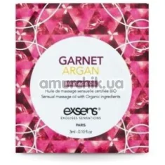 Массажное масло Exsens Garnet Argan - гранат и аргановое масло, 3 мл - Фото №1