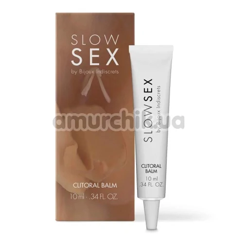 Стимулирующий бальзам для клитора Bijoux Indiscrets Slow Sex Clitoral Balm, 10 мл