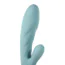Вібратор з підігрівом Sweet Em Heating Dual Vibrator Wand, блакитний - Фото №4