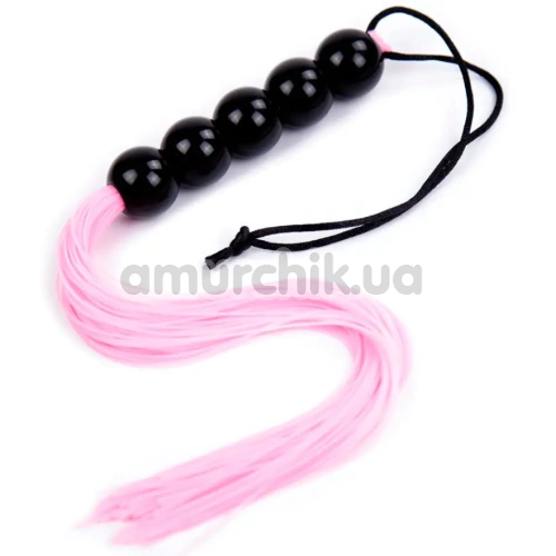 Флоггер DS Fetish Flogger Balls 5, розовый