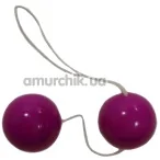 Вагинальные шарики Neon Coloured Orgasm Balls фиолетовые - Фото №1