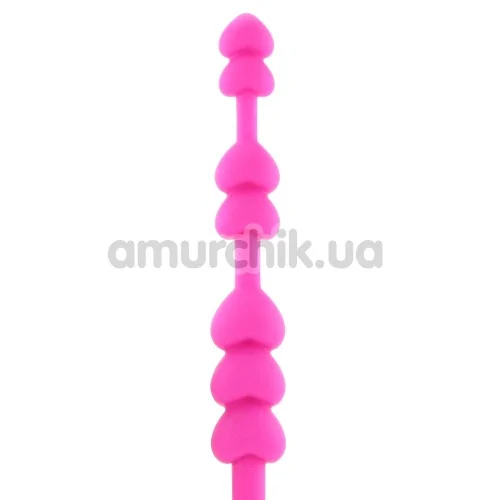 Анальний стимулятор Lia Love Beads, рожевий