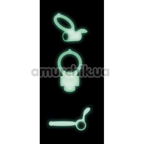 Виброкольцо Dorcel Power Clit Phospho Vibrating Cockring, белое