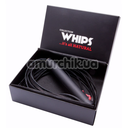 Флоггер Whips Collection Small Flogger, черный