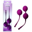 Набор вагинальных шариков Passion Play Silicone Kegell Ball Set 0204, фиолетовый - Фото №3