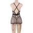 Комплект Star Night Elegis Babydoll, чорний: пеньюар + трусики-стрінги - Фото №9