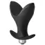 Анальная пробка с вибрацией Fantasstic Vibrating Anal Anchor Plug, черная - Фото №3