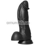 Вибратор Hidden Desire Extreme Monster Cocks Dinosaur Vibrating Dildo, черный - Фото №1
