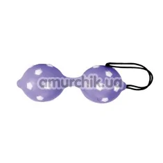 Вагинальные шарики Duo Balls голубые - Фото №1