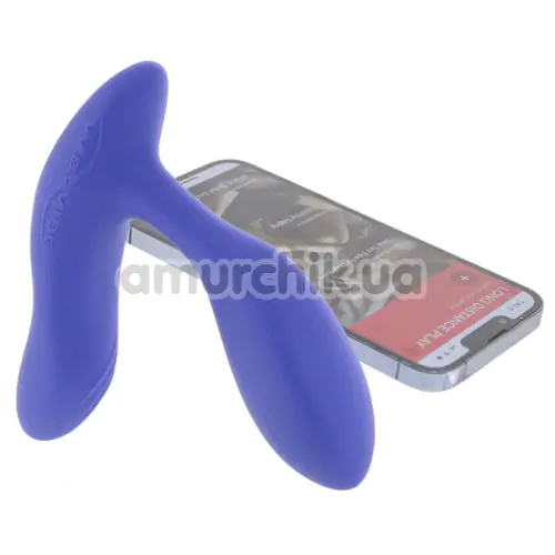 Вибростимулятор простаты We-Vibe Vector+ (ви вайб вектор+ синий)