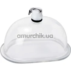 Чаша для вакуумной помпы Size Matters Pussy Pumping Cup Accessory, прозрачная - Фото №1