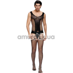 Комбінезон чоловічий Star Night Men Hole Suspender BodyStocking, чорний - Фото №1