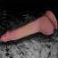 Вібратор Lovetoy Dual Density Power Cock 8.5, коричневий - Фото №14