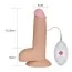 Вібратор Lovetoy The Ultra Soft Dude 7.5 з великою голівкою, тілесний - Фото №5