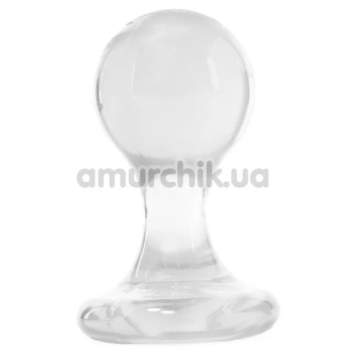 Анальная пробка Luna Balls Big, прозрачная
