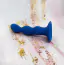 Анальна пробка Loveshop Silicone Super Wavy Plug S, синя - Фото №5