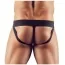 Трусы мужские в сеточку с открытыми ягодицами Svenjoyment Underwear 2100118, черные - Фото №5