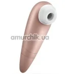 Симулятор орального секса для женщин Satisfyer Number One, золотой - Фото №1