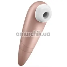 Симулятор орального сексу для жінок Satisfyer Number One, золотий - Фото №1
