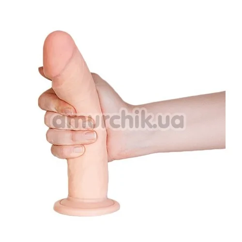 Вібратор Real Stick Elite Vibro 981 038, тілесний