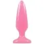 Анальна пробка Firefly Pleasure Plug Small, рожева - Фото №1