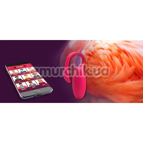 Вібратор Magic Motion Flamingo, рожевий