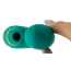 Вибратор 3 in 1 Clitoral Sucker Vibrator, зеленый - Фото №5