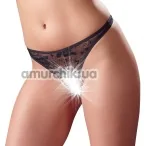 Трусики-стрінги Cottelli Collection Lingerie 2320967, чорні - Фото №1