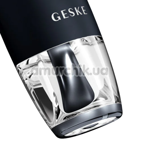 Микротоковый LED-излучатель для восстановления кожи лица Geske Anti-Aging Skin Renewer 9 in 1, черный