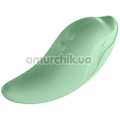 Кліторальний вібратор KissToy Heidi, бірюзовий