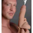 Фалоімітатор з еякуляцією Loadz Dual Density Squirting Dildo 8, тілесний - Фото №9