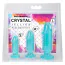 Набір із 3 анальних пробок Doc Johnson Crystal Jellies Anal Starter Kit, бірюзовий - Фото №5