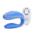 Вибратор We-Vibe Match Couples Vibrator (ви вайб матч вибратор голубой) - Фото №1