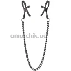 Зажимы для сосков Blaze Deluxe Nipple Clamps, чёрные - Фото №1