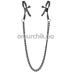 Зажимы для сосков Blaze Deluxe Nipple Clamps, чёрные - Фото №1