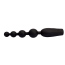 Анальний ланцюжок з вібрацією Black Mont Vibrating Anal Bumpy Bead 7.3, чорний - Фото №5