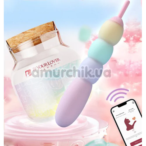 Вібратор BeYourLover Magic Candy, різнокольоровий