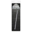 Уретральна вставка Steel Power Tools Dip Stick Ribbed 10mm, срібна - Фото №3