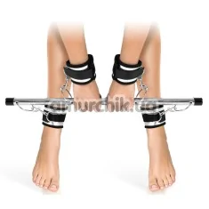 Фиксаторы для рук и ног Fetish Tentation Submission Bar With 4 Cuffs, черные - Фото №1