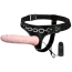 Страпон с вибрацией Jessica Super Belt Strap On Set, телесный - Фото №1