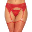 Пояс для чулок Leg Avenue Rhinestone Garterbelt 9140, красный - Фото №1