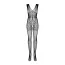 Комбинезон Obsessive Bodystocking F234, черный - Фото №3