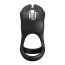 Виброкольцо для члена Pretty Love Vibrant Penis Ring Silas, черное - Фото №4
