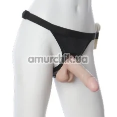 Страпон с вибрацией Vac-U-Lock Ultra Harness 6 Inch Realistic Cock - Фото №1