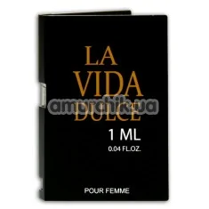 Духи с феромонами La Vida Dulce, 1 мл для женщин - Фото №1
